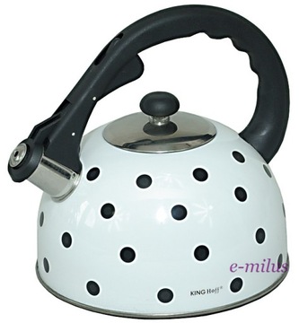 CZAJNIK Z GWIZDKIEM 2,6 l INDUKCJA GAZ