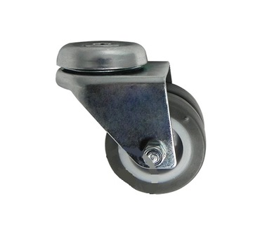 KOŁO KÓŁKA JEZDNE fi 50 mm SKRĘTNE TANDEM OTWÓREM