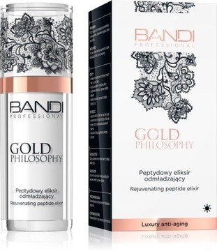 BANDI Gold Peptydowy ELIKSIR ODMŁADZAJĄCY i Baza 30ml