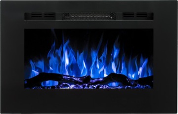 Kominek elektryczny ścienny LED MAJESTIC 26 66 cm