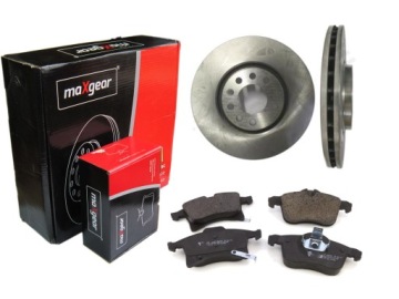 TARCZE + KLOCKI MAXGEAR PRZÓD OPEL MERIVA B 308MM