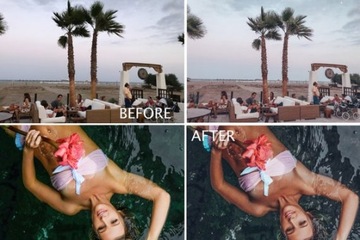 Профилаемые Lightroom Presets Instagram Facebook Фильтры