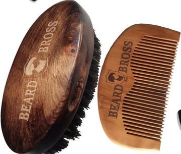 Набор для бороды BRUSH TEMPLATE COMB