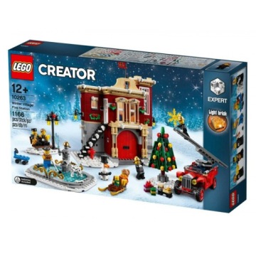 LEGO 10263 CREATOR EXPERT - депо пожежна в зимової селі