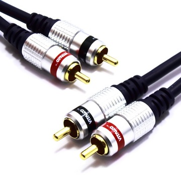 KABEL RCA CINCH 2*RCA - 2*RCA VITALCO 7,5M
