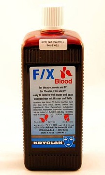 Charakteryzacja - Krew sztuczna F/X 1000ml