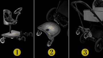 ДОПОЛНИТЕЛЬНОЕ ДОПОЛНЕНИЕ ДЛЯ КОЛЯСКИ X RIDER PLUS + ПОДУШКА RAINBOW