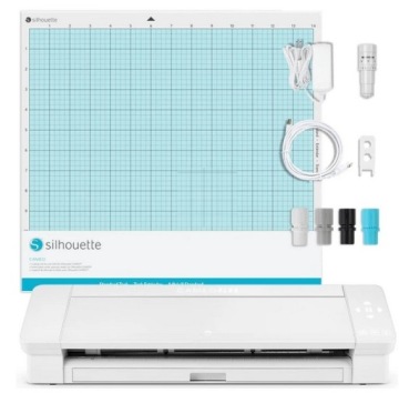 Режущий плоттер Silhouette Cameo 4 PLUS белый - большая рабочая зона (38 х 37 см)