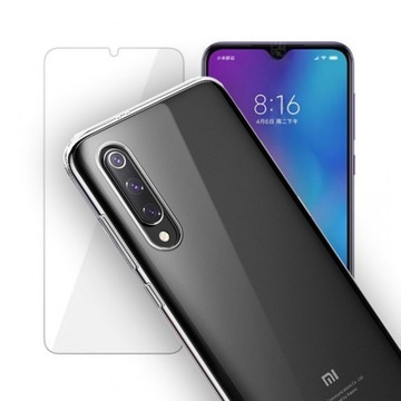 Etui CRYSTAL case 2MM do Xiaomi Redmi 9A + SZKŁO