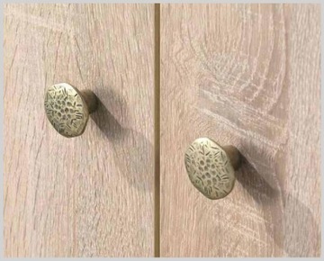 Комод для постельного белья дуб Сонома/шоколад, система F19