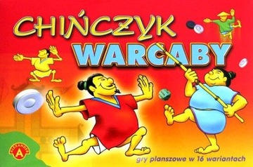 Chińczyk / Warcaby. Gry planszowe w 16 wariantach