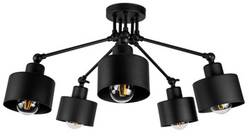 LAMPA SUFITOWA PLAFON ŻYRANDOL LOFT EDISON LED