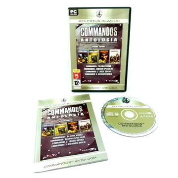COMMANDOS ANTOLOGIA 1 + 2 + 3 I II III POLSKA PL