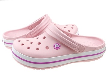 Klapki Crocs Crocband 11016 pink róż 41/42 M8