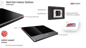 IP ВИДЕОДОМОФОН Full HD HOUSEHOLD KIT HIKVISION 7