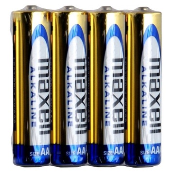 Bateria alkaliczna Maxell AAA (R3) 4 szt. małe paluszki