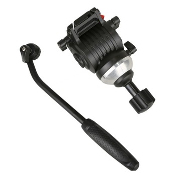 Profesjonalny STATYW 180cm do Filmowania Aparatu VIDEO VLOG Głowica Olejowa