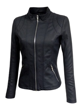 Kurtka _ Ramoneska _ Skóra _ Klasyczna _ LD41 _ 4XL