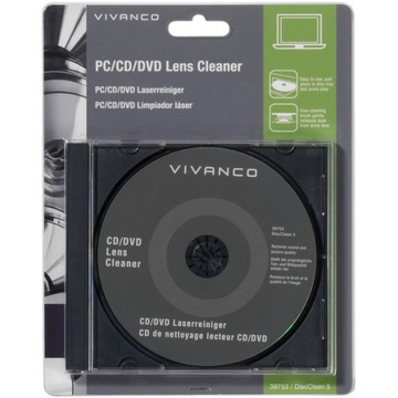 Płyta CD DVD Vivanco Disc Clean 5 płyta czyszcząca