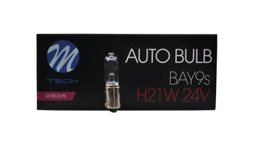 ŻARÓWKA M-TECH BAY9s H21W 24V 21W Z967