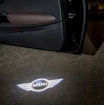 MINI Led проектор логотипа Cooper Clubman R50 И ДРУГИЕ!