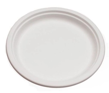TALERZE Z CELULOZY BIAŁE 26 CM ECO 5 szt GRILL BIO