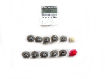 Spinki listwy bocznej kpl Renault Kangoo I Trafic II 7701470769 7688400QAB
