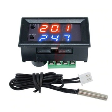 Termostat 12V W2 -50°C do 110°C z reg. temperatury