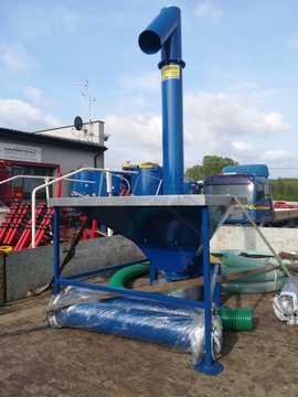 Зерновой конвейер вертикальный Żmijka SOBMETAL 140мм 12м