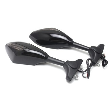 ЗЕРКАЛА С ПОВОРОТНИКАМИ ДЛЯ МОТОЦИКЛА SUZUKI HONDA