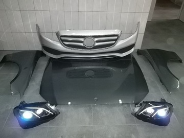 MERCEDES E KLASA 213 W213 LAMPY PRZÓD KOMPLETNY
