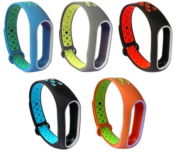 Набор браслетов XIAOMI MI BAND2 SOFT HOLE, 2 шт.