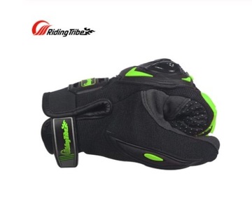 МОТОЦИКЛОВЫЕ ПЕРЧАТКИ MONSTER TOUCH ЗЕЛЕНЫЕ XXL