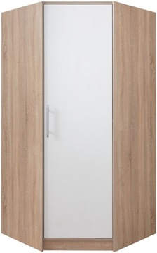 Szafa narożna uchylna jednodrzwiowa 95cm garderoba