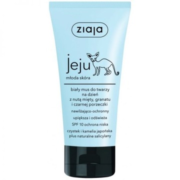 Ziaja Jeju biały mus do twarzy 50ml