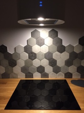 Бетонная плитка Hexagony Hexy - KB2