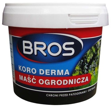 MAŚĆ OGRODNICZA EMULSJA BROS NA CHOROBY KORY DREWNA ZABLIŻNIA RANY 350GR