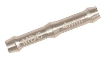 MDC ZŁĄCZKA ALU 4mm łącznik dwójnik króciec wąż