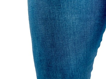 SPODNIE CIĄŻOWE JEANS RURKI ROZ XL NIEBIESKIE