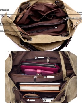 БОЛЬШАЯ СУМКА А4 ЖЕНСКАЯ СУМКА CANVAS SHOPPER X910