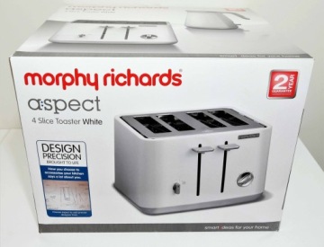 Morphy Richards Aspect 240003 # Тостер # Белый
