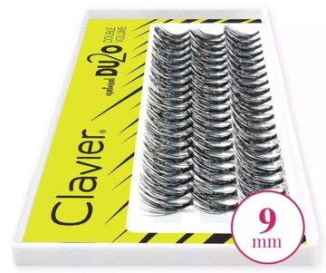Clavier 9 мм DU2O Пучки ресниц двойного объема