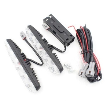 ДНЕВНЫЕ ХОДОВЫЕ ФОНАРИ DRL 6 LED ROAD 12V