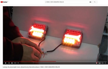 NEON DYNAMIC DIRECTION LED ЗАДНИЕ ФОНАРИ 2 шт.