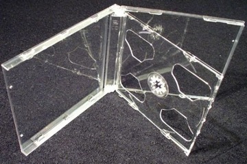 Pudełka na 2 x CD Jewel Case CLEAR -100 sztuk WaWa