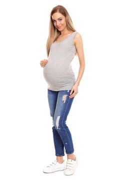 0141 БЛУЗКА ДЛЯ беременной с ребрышками ЦВЕТ S/M