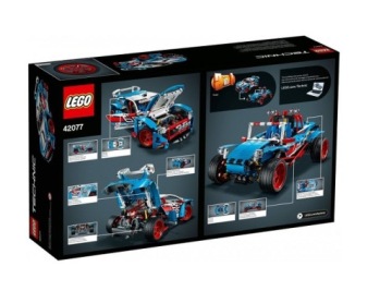 LEGO 42077 TECHNIC — СИНИЙ ГОНОЧНЫЙ АВТОМОБИЛЬ КОШАЛИН