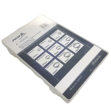 КОМПЛЕКТ ОДИНОЧНЫХ ЗАЖИМОВ ASTA A-TC016