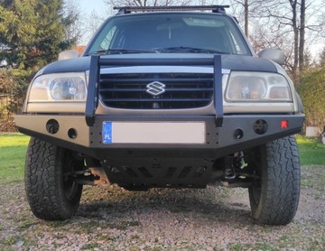Suzuki Grand Vitara I стальной передний бампер