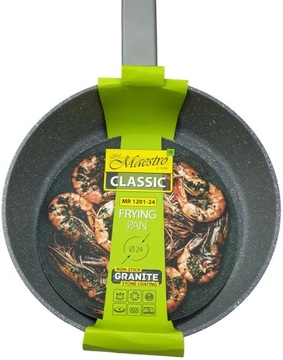 Сковорода MR-1201-20 Гранит 20см АНТИПРИГАРНАЯ